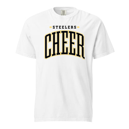 Steelers Cheer Arch Garment Dyed Tee 1717
