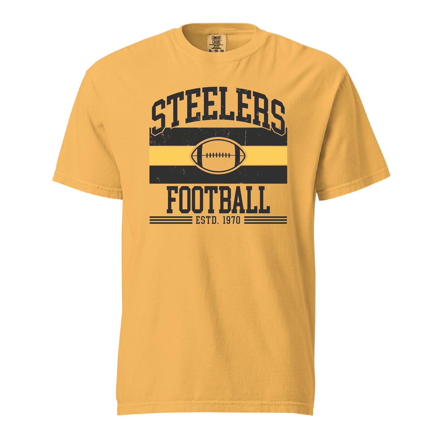 Steelers Vintage Stripes Garment Dyed Tee 1717