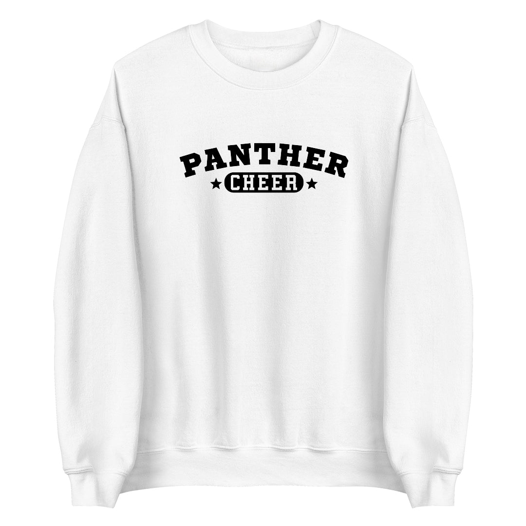 Unisex Crewneck Sweatshirt- Panthers Cheer 18000