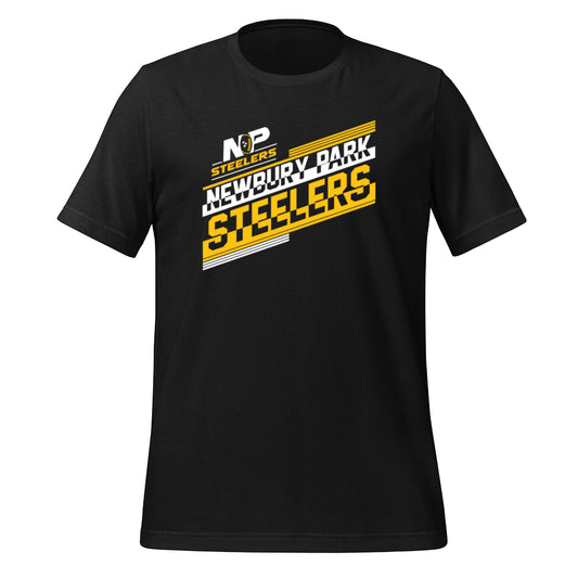 Steelers Glitch Stripes Tee 3001