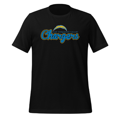 Chargers Script Unisex Cotton Jersey Tee - 3001