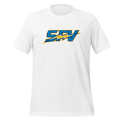 SFV Sleek Logo Unisex Cotton Jersey Tee - 3001