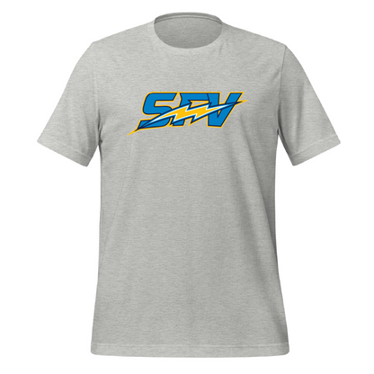 SFV Sleek Logo Unisex Cotton Jersey Tee - 3001
