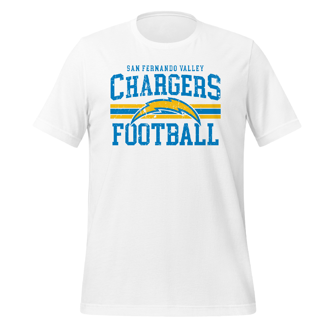 Chargers Vintage Unisex Cotton Jersey Tee - 3001
