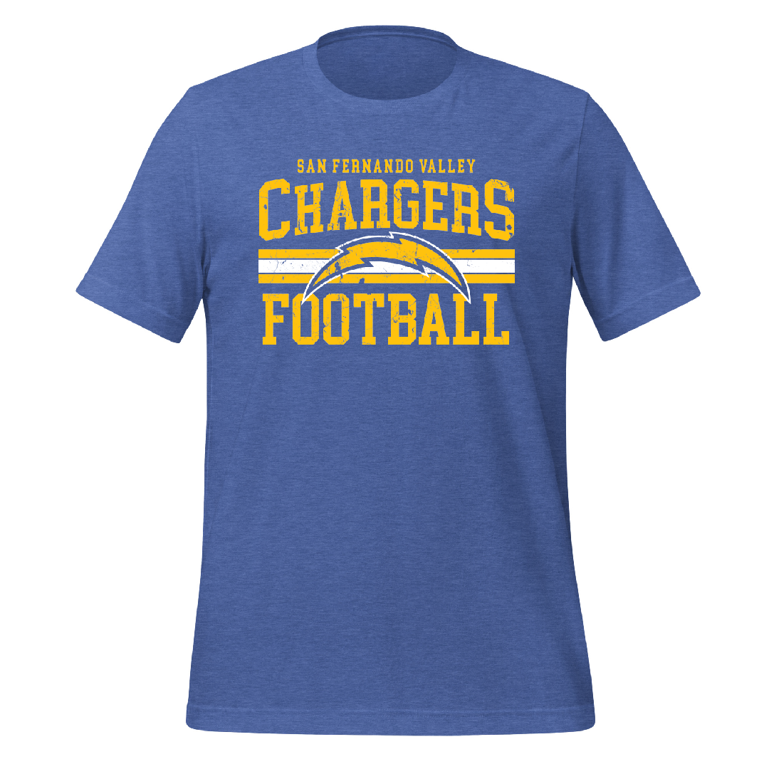 Chargers Vintage Unisex Cotton Jersey Tee - 3001