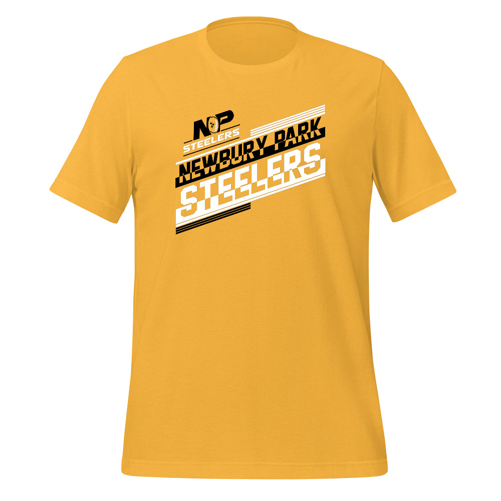 Steelers Glitch Stripes Tee 3001