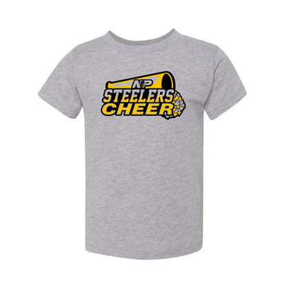 Steelers Cheer Stack Toddler Tee 3001T