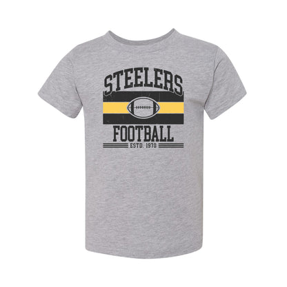 Steelers Vintage Stripes Toddler Tee 3001T
