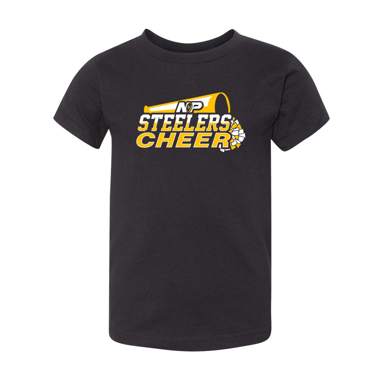 Steelers Cheer Stack Toddler Tee 3001T