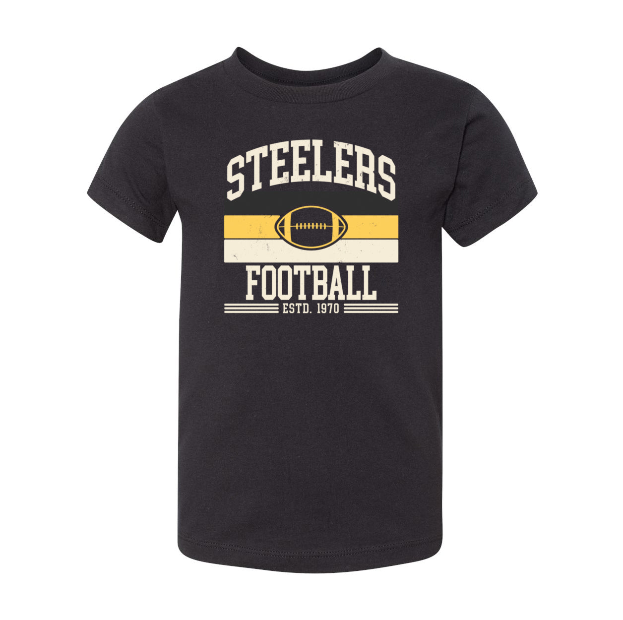 Steelers Vintage Stripes Toddler Tee 3001T