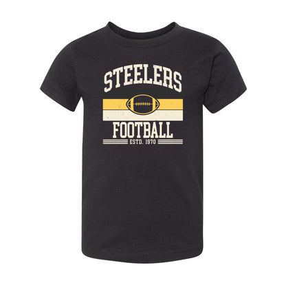 Steelers Vintage Stripes Toddler Tee 3001T