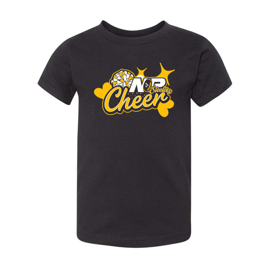 NP Cheer Hearts Toddler Tee 3001T