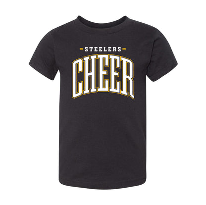 Steelers Cheer Arch Toddler Tee 3001T