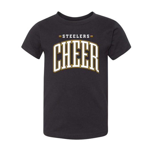 Steelers Cheer Arch Toddler Tee 3001T