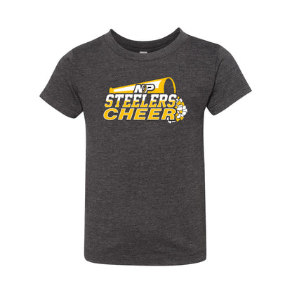 Steelers Cheer Stack Toddler Tee 3001T