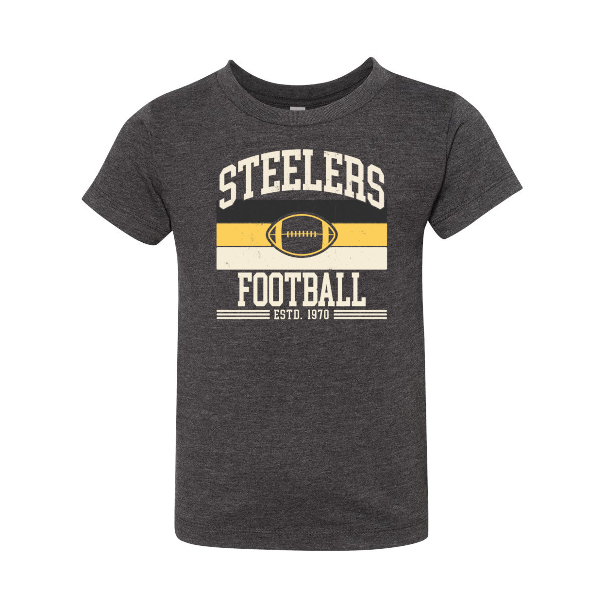 Steelers Vintage Stripes Toddler Tee 3001T