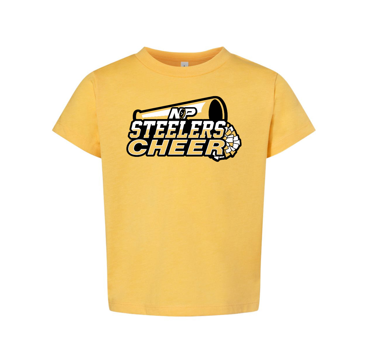 Steelers Cheer Stack Toddler Tee 3001T