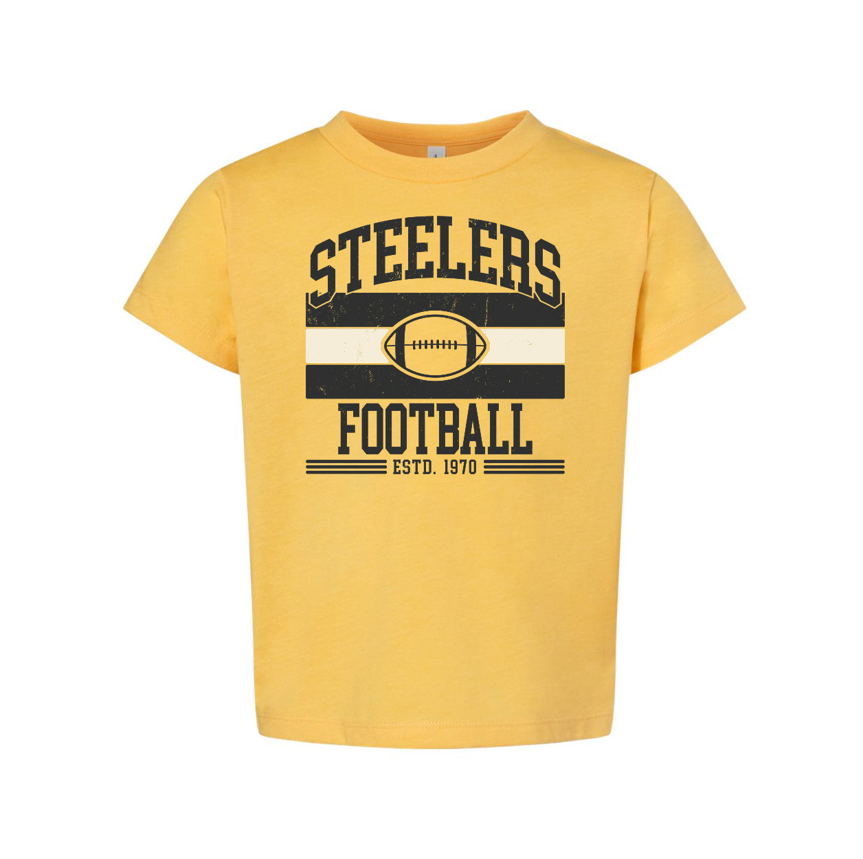 Steelers Vintage Stripes Toddler Tee 3001T