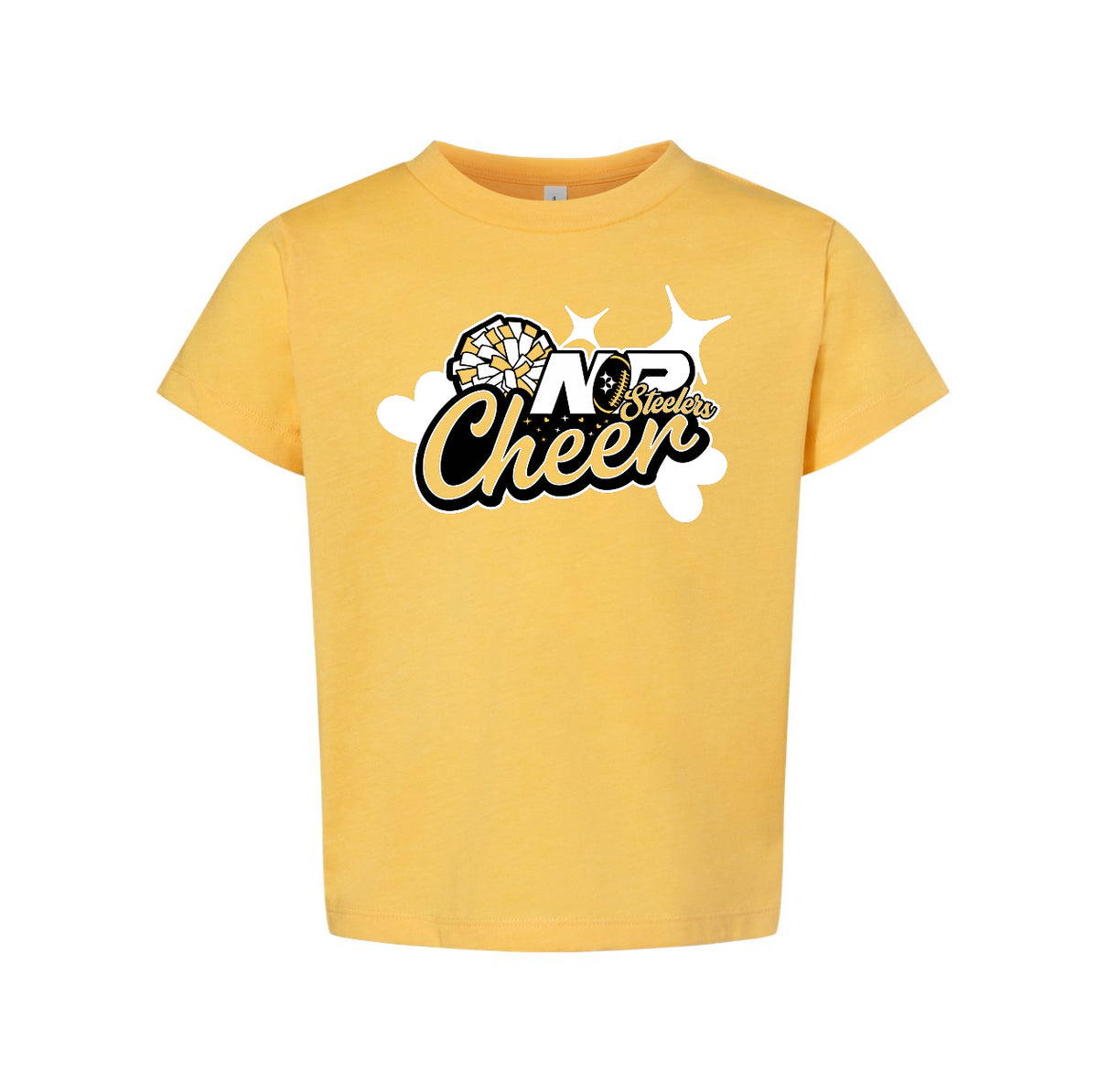NP Cheer Hearts Toddler Tee 3001T