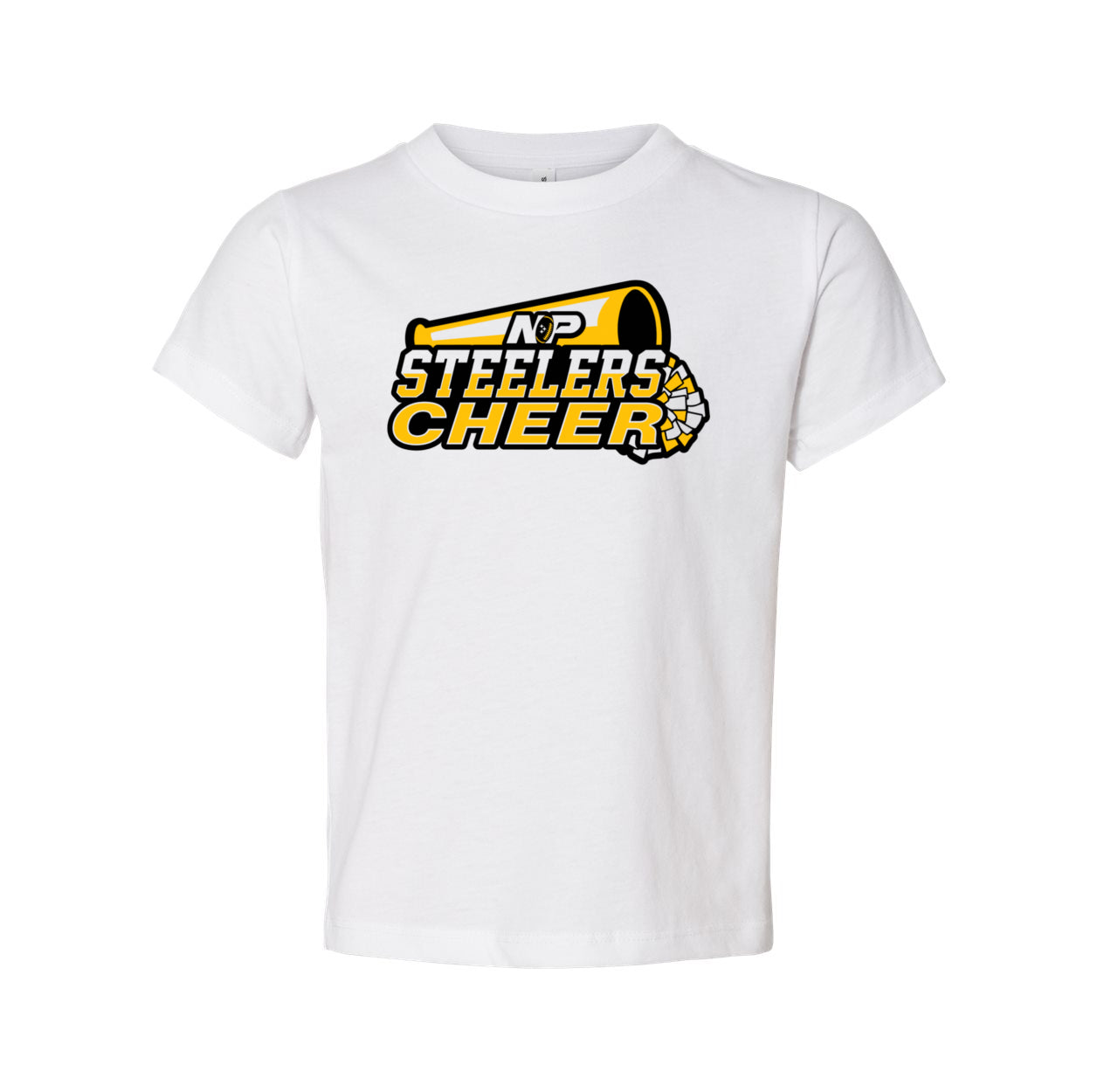 Steelers Cheer Stack Toddler Tee 3001T