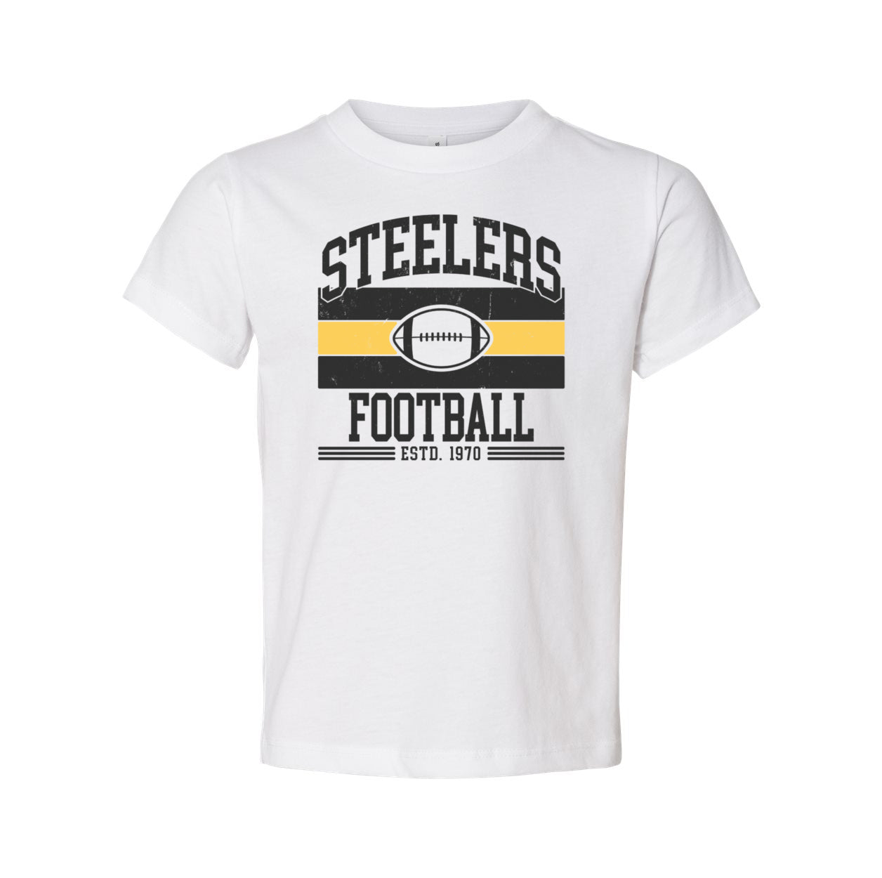 Steelers Vintage Stripes Toddler Tee 3001T