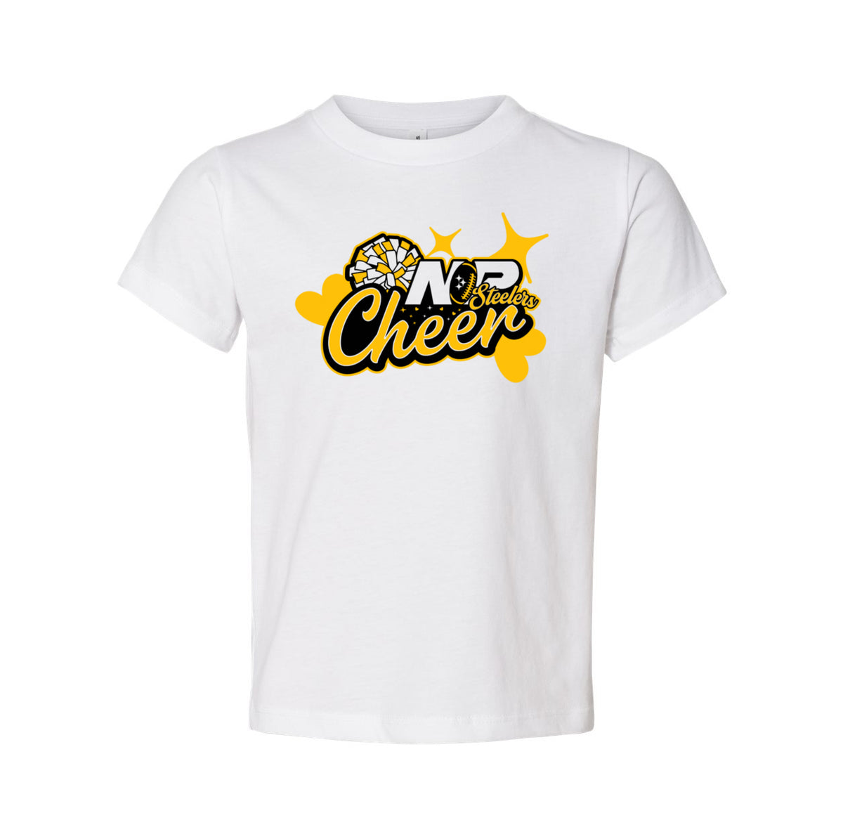NP Cheer Hearts Toddler Tee 3001T