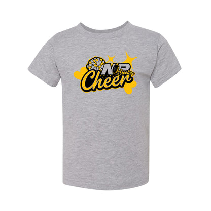 NP Cheer Hearts Toddler Tee 3001T