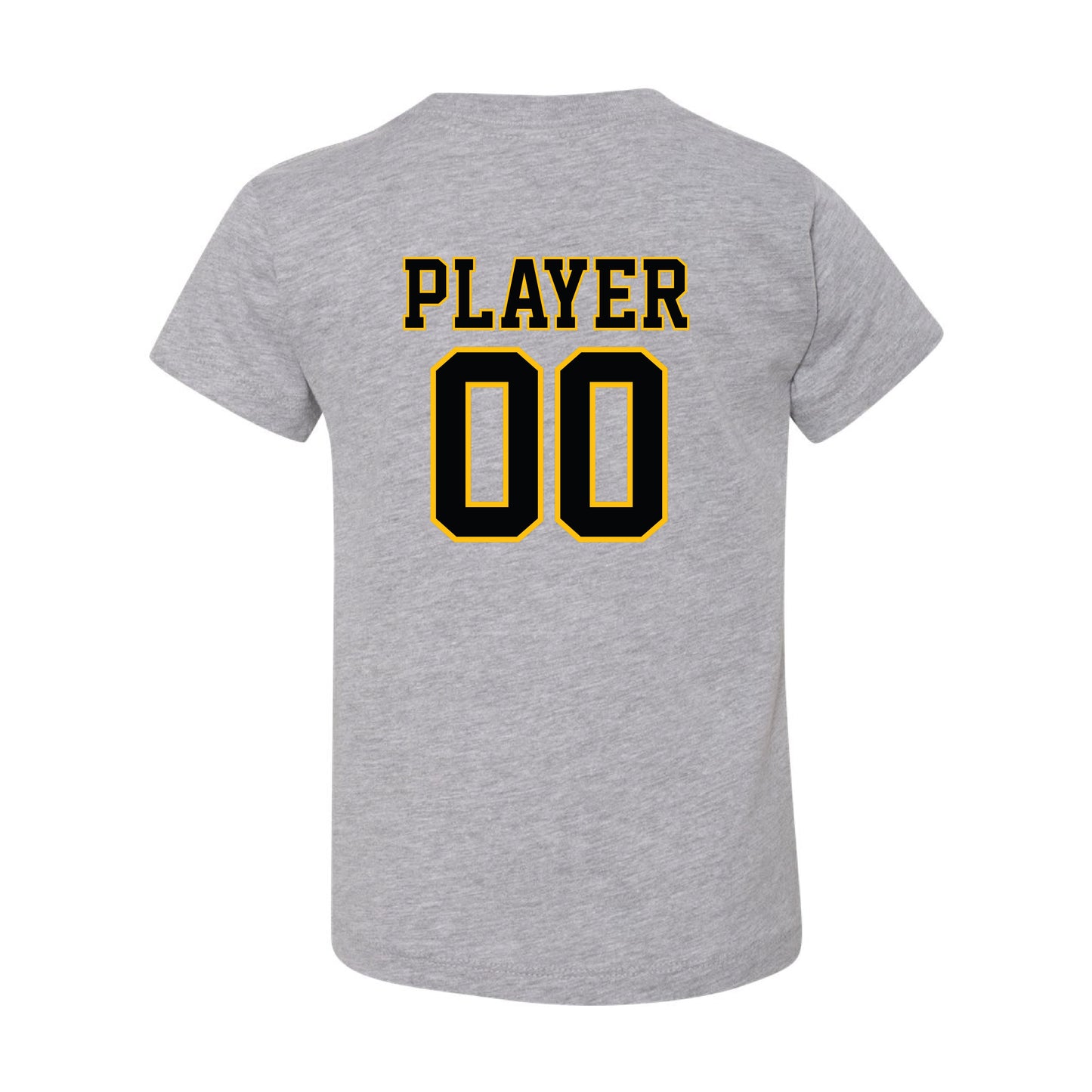 NP Game Day Black & Gold Toddler Tee 3001T
