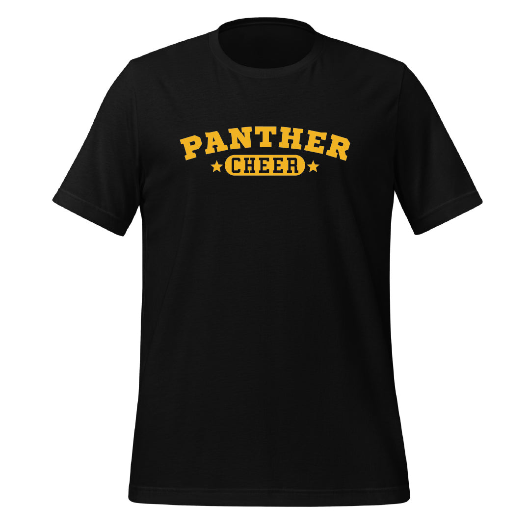 Unisex Jersey Cotton Tee - Panthers Cheer 3001
