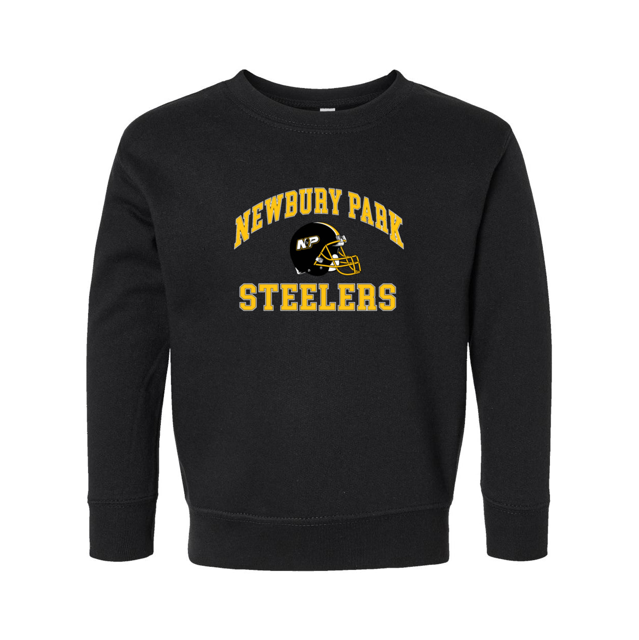 NP Steelers Arch Toddler Fleece Crewneck Sweatshirt 3317