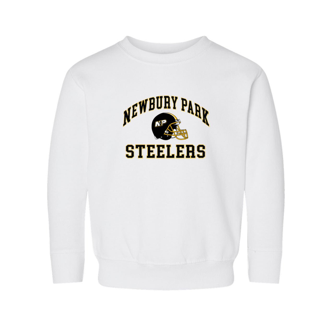 NP Steelers Arch Toddler Fleece Crewneck Sweatshirt 3317