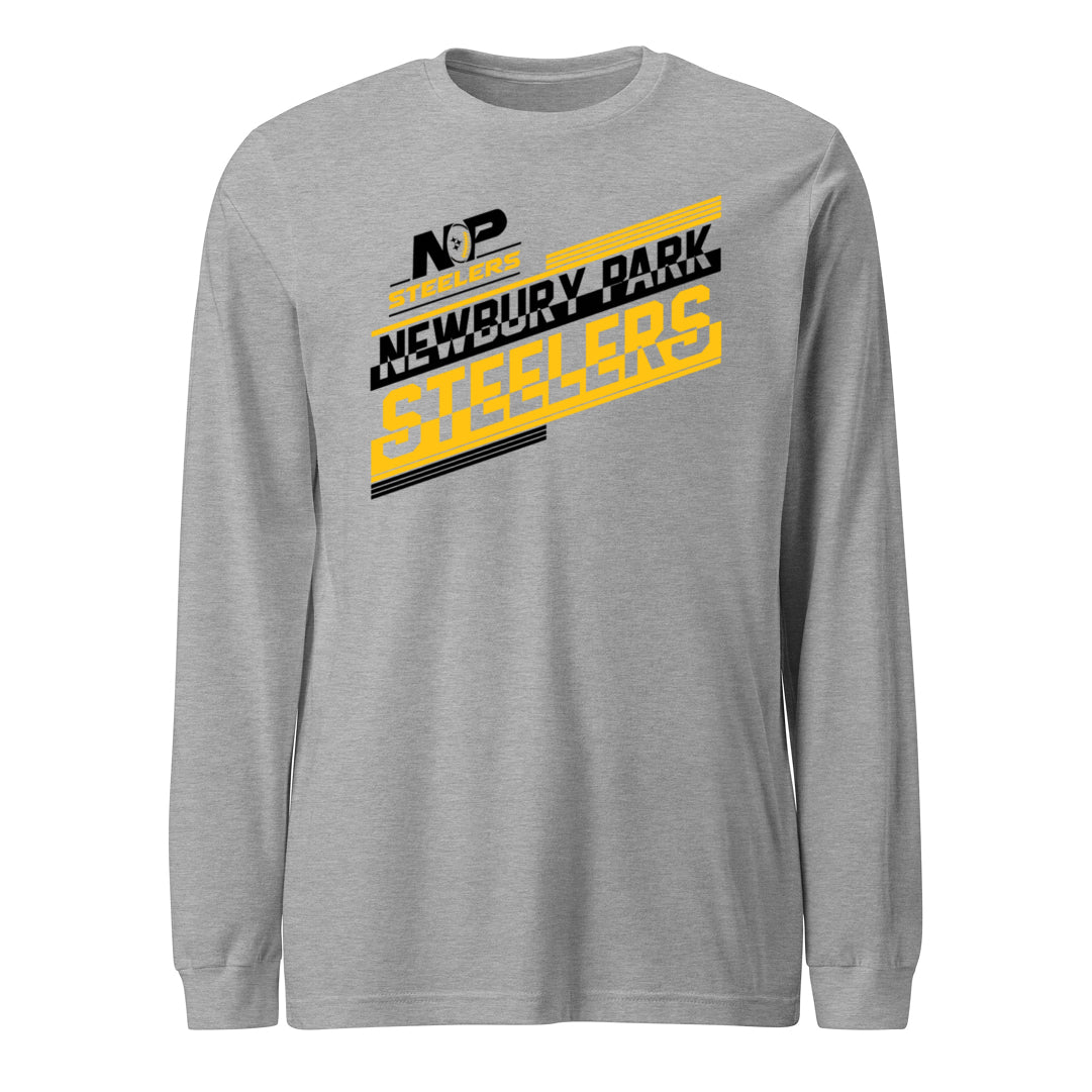 Steelers Glitch Unisex Long Sleeve Tee 3501