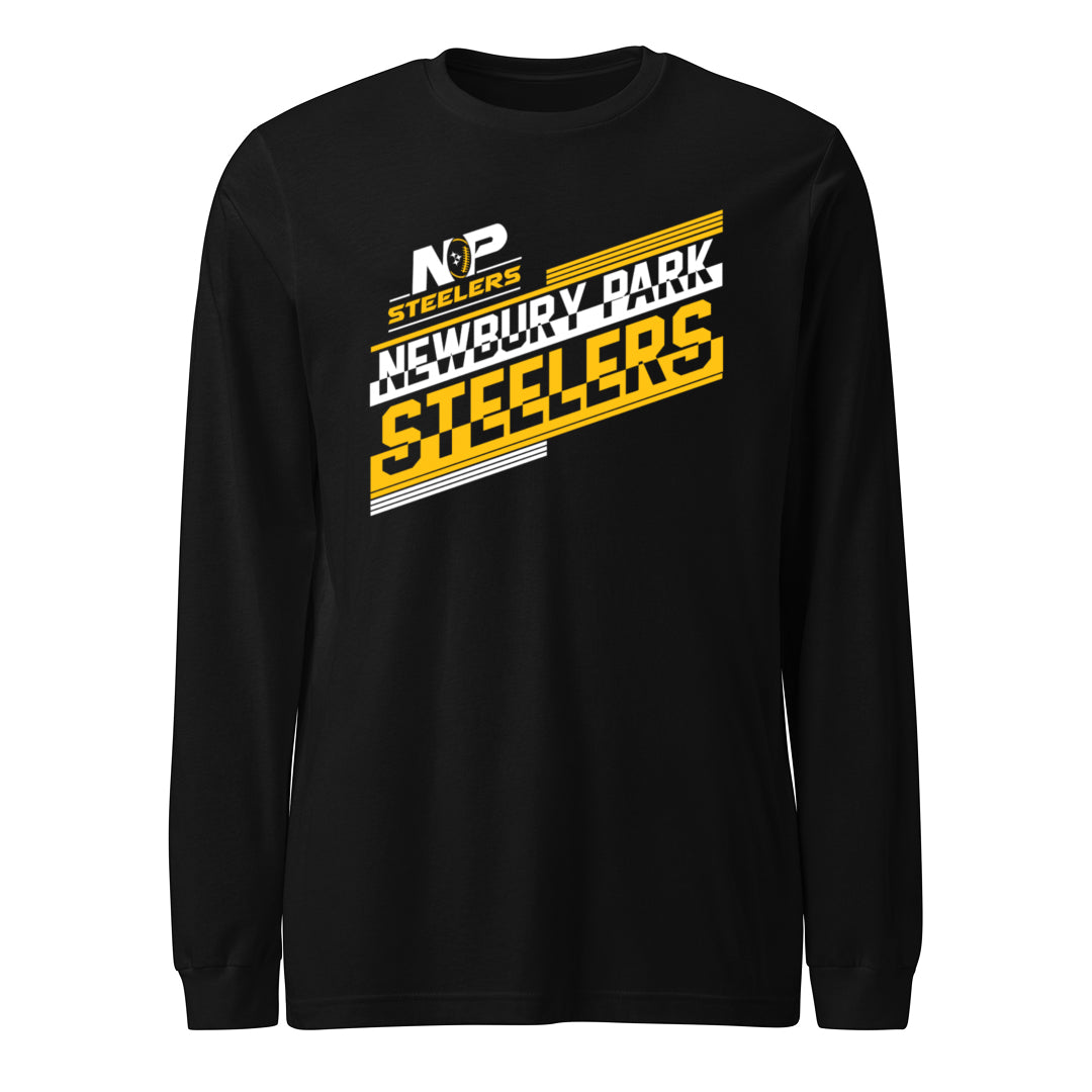 Steelers Glitch Unisex Long Sleeve Tee 3501