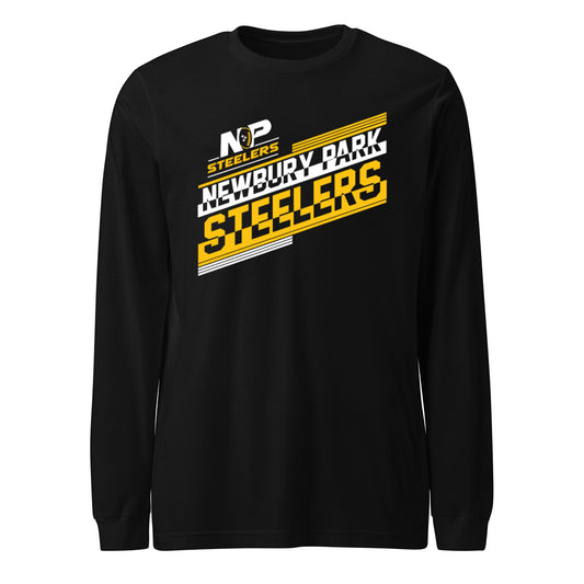 Steelers Glitch Unisex Long Sleeve Tee 3501