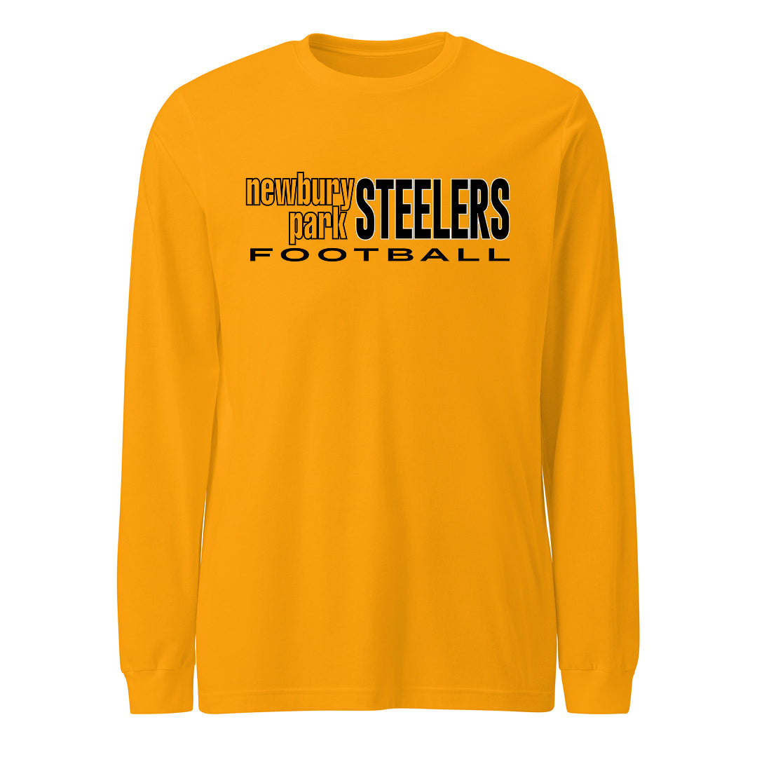 Steelers Outline Unisex Long Sleeve Tee 3501