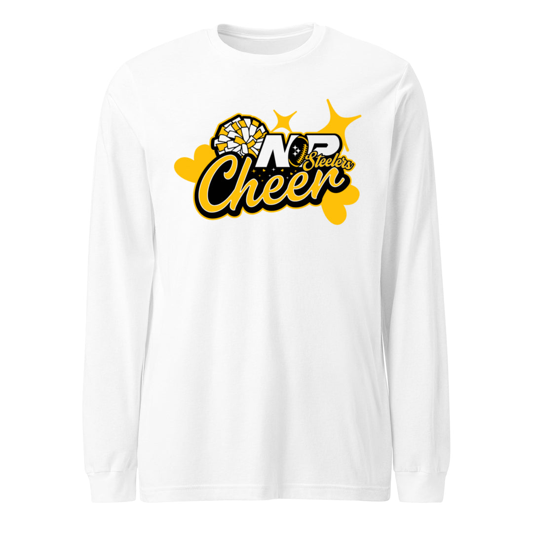 NP Cheer Hearts Unisex Long Sleeve Tee 3501