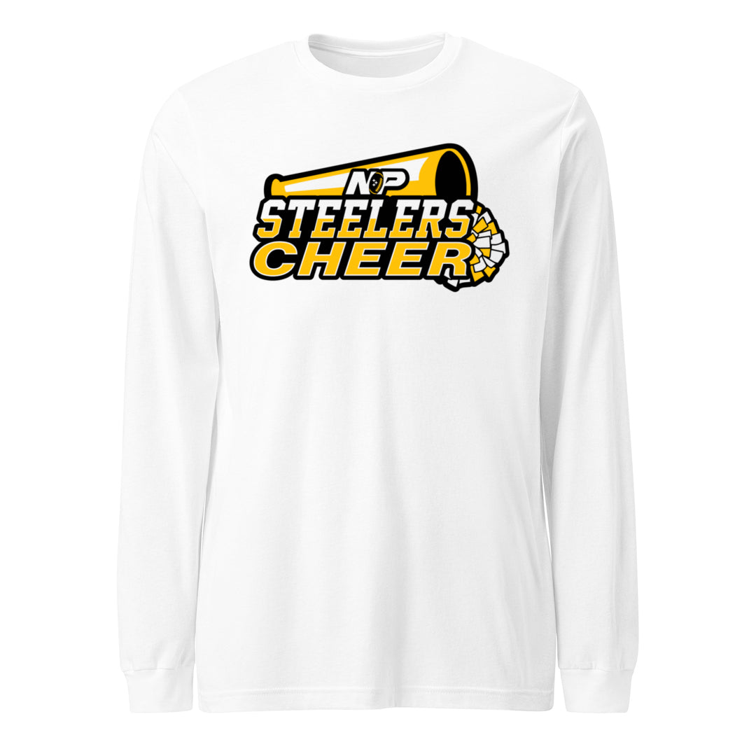Steelers Cheer Stack Unisex Long Sleeve Tee 3501