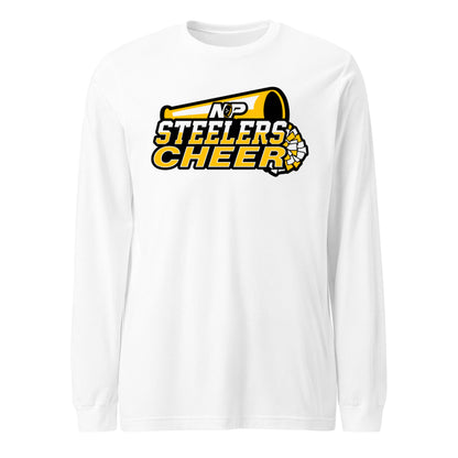 Steelers Cheer Stack Unisex Long Sleeve Tee 3501