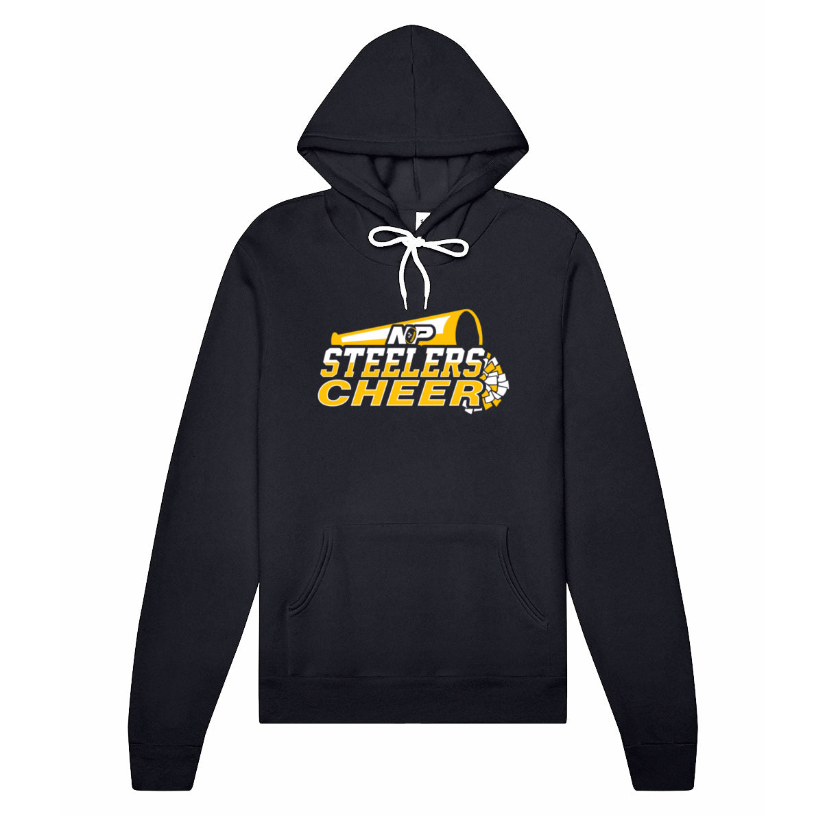 Steelers Cheer Stack Unisex Sponge Fleece Hoodie 3719