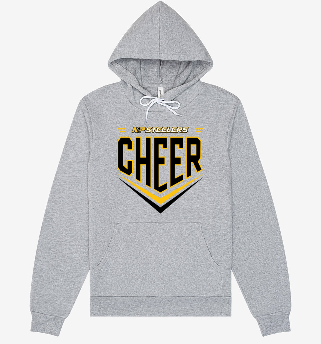 Steelers Cheer Chevron Unisex Sponge Fleece Hoodie 3719