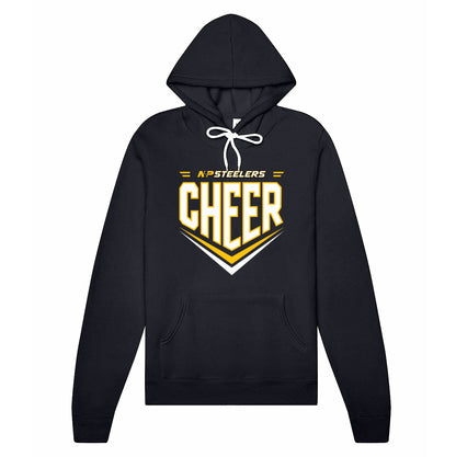 Steelers Cheer Chevron Unisex Sponge Fleece Hoodie 3719