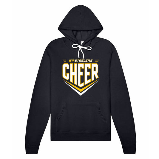 Steelers Cheer Chevron Unisex Sponge Fleece Hoodie 3719