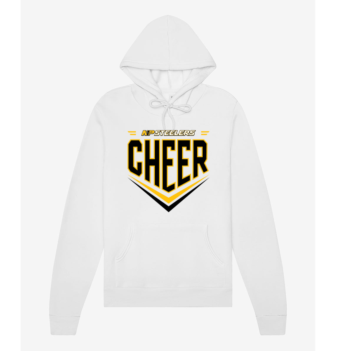 Steelers Cheer Chevron Unisex Sponge Fleece Hoodie 3719