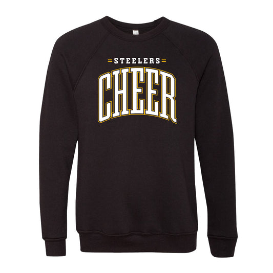 Steelers Cheer Arch Fleece Crewneck Sweatshirt 3901
