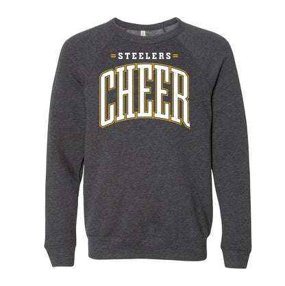 Steelers Cheer Arch Fleece Crewneck Sweatshirt 3901