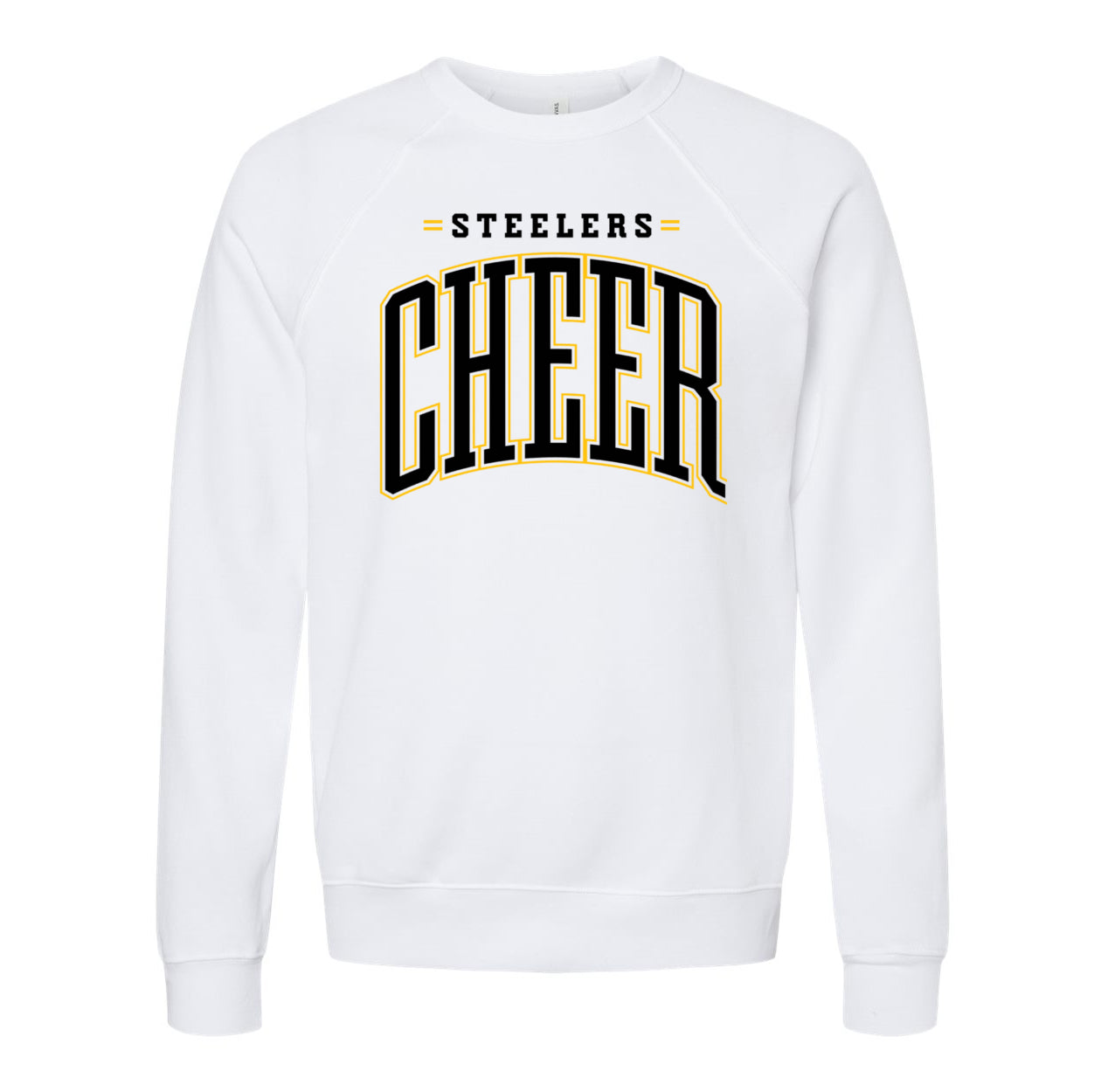 Steelers Cheer Arch Fleece Crewneck Sweatshirt 3901