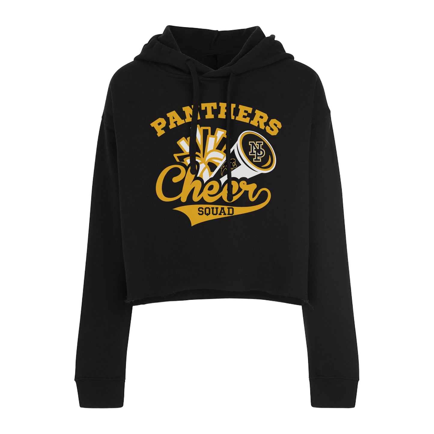 Cropped Hooded Sweatshirt - NPHS Pom Megaphone 4150