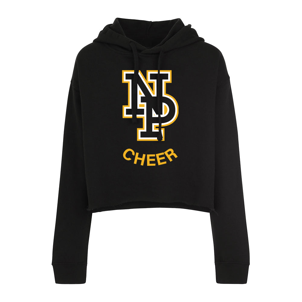 Cropped Hooded Sweatshirt - NP Main Cheer Logo
