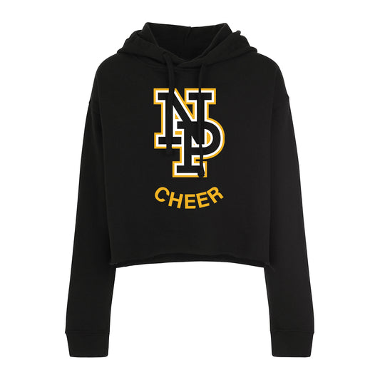 Cropped Hooded Sweatshirt - NP Main Cheer Logo