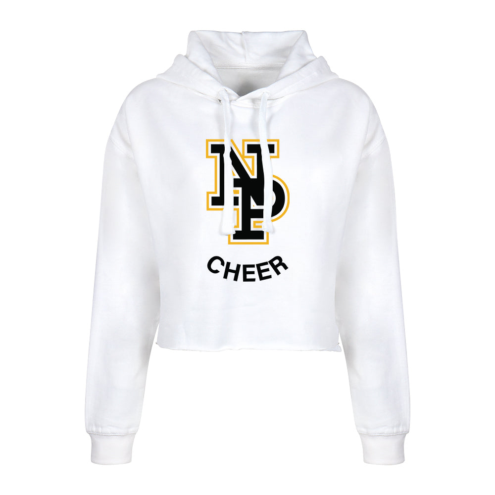Cropped Hooded Sweatshirt - NP Main Cheer Logo